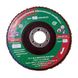 Grinding wheel petal plate type B 125*22.23 mm 80 m/s fabric base X waterproof Corund P120 285214-23410100120 фото 1