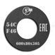 Grinding wheel type 1 on bakelite bond not reinforсed 1 600x100x305 mm 54С F80 СМ1 7 35 325353-5 фото 1