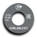 Grinding wheel on ceramic bond 1 350x40x127 mm 14А F46 M 6 35 311336-10001 фото 1