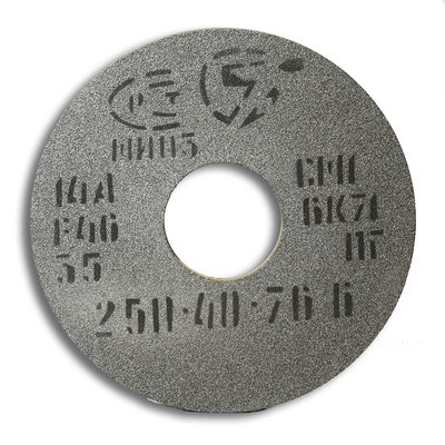 Grinding wheel on ceramic bond 1 250x20x76 mm 14А F46 L 6 35 311334-10001 photo