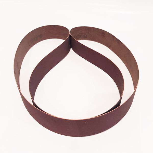 Sanding tape 100х610 mm glued in an "overlap" fabric base X waterproof Corund P36 245213-024101000360402 photo