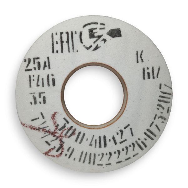 Grinding wheel on ceramic bond 1 300x100x127 mm 25А F80 O 6 35 312337-10084 photo