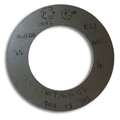 Grinding wheel on ceramic bond 1 500x16x305 mm 14А F80 O 6 50 311346-10471 photo