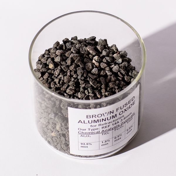 Electrocorundum normal 14A cemented micropowder material 101406-4 photo