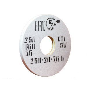 Grinding wheel on ceramic bond 1 250x10x76 mm 25А F46 K 6 35 312331-10134 photo