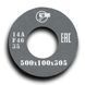 Grinding wheel on ceramic bond 1 500x100x305 mm 14А F46 P 5 35 311348-10001 фото 1
